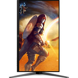 AOC U32G4U 31.5" 4K Ultra HD gaming monitor Zwart, 1x DisplayPort, 2x HDMI, 4x USB-A, 160 Hz / 360 Hz