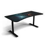 Arozzi Arena Gaming Desk - Omega Zwart/lichtblauw