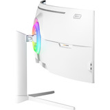 Arozzi Nova Curved 49" UltraWide gaming monitor Wit, 165 Hz, 1x DisplayPort, 2x HDMI, 1x USB-C, Audio, Adaptive Sync
