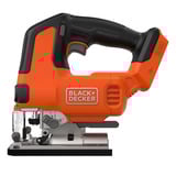BLACK+DECKER BLCJS78N-XJ 18V Decoupeerzaag Zwart/oranje, Accu en oplader niet inbegrepen