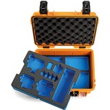 B&W Outdoor Case Typ 3000/O/GoPro9    og koffer Oranje