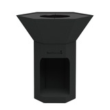 Barbecook Nestor Original zwart houtbarbecue Zwart