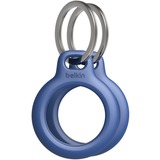 Belkin Beschermende houder met sleutelhanger voor AirTag – 2-pack sleeve blauw
