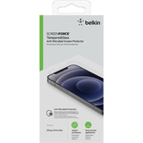 Belkin SCREENFORCE TemperedGlass antimicrobiële screenprotector voor iPhone 12 Pro Max 