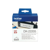 Brother Brother kettingformulieren etiketten DK-22205 printlint Wit, 62 mm x 30,48 m
