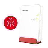 FRITZ! Box 6860 5G Edition International draadloze router Rood, Mesh, 5G