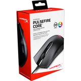 HyperX Pulsefire Core - RGB Gaming Mouse Zwart, 6.200 dpi