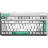 Iqunix OG80 Wormhole Wireless Mechanical Keyboard Grijs, US lay-out (QWERTY), Cherry MX Red, 80% (TKL)	, RGB leds, Hot-swappable, PBT, 2.4GHz | Bluetooth 5.1 | USB-C
