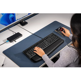 Kensington KB100 EQ Wired Full Size Keyboard Zwart, EU lay-out (QWERTY), Membraan