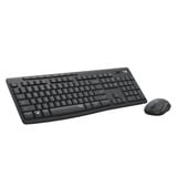 Logitech MK295 Silent Wireless Keyboard and Mouse Combo desktopset Zwart, US-International lay-out (QWERTY), 100%