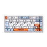 MCHOSE Z75S Orange Blue Snow Tiger Metal Top Cover Wireless Mechanical RGB toetsenbord Grijs, US lay-out (QWERTY), TTC Snow Tiger, 75%, RGB, Hot swap, Double-shot PBT, draadloos | Bluetooth | USB-C