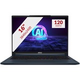 MSI Stealth 16 AI Studio A1VIG-019 16"  gaming laptop Blauw | Ultra 9 185H | RTX 4090 | 32GB | 2TB SSD