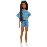 Mattel Barbie Fashionistas - Blauw topje Pop 