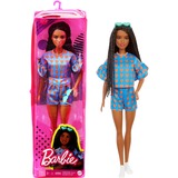 Mattel Barbie Fashionistas - Blauw topje Pop 