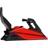 Res-Tech GT Cockpit + Carbon Seat racing simulator Zwart/rood