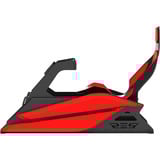 Res-Tech GT Cockpit + Carbon Seat racing simulator Zwart/rood