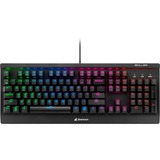 Sharkoon Skiller Mech SGK3, gaming toetsenbord Zwart, US lay-out, Kailh Brown, RGB leds