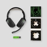 Skullcandy Crusher PLYR 720 XBOX Sensory Bass Wireless  over-ear gaming headset Zwart, 3.5mm / 2.4GHz / Bluetooth v5.3, Pc, Xbox, PlayStation, Nintendo Switch
