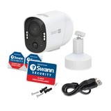 Swann Xtreem4K Wireless beveiligingscamera Wit/zwart