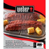 Weber Veelzijdigheidsset - Lumin-elektrische barbecue grillrooster Roestvrij staal, 4-delig