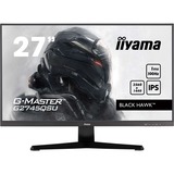 iiyama G-Master Black Hawk G2745QSU-B2 27" gaming monitor Zwart, 100 Hz, HDMI, DisplayPort, USB, Audio, Adaptive Sync