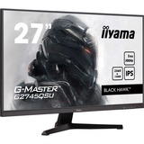 iiyama G-Master Black Hawk G2745QSU-B2 27" gaming monitor Zwart, 100 Hz, HDMI, DisplayPort, USB, Audio, Adaptive Sync