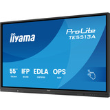 iiyama ProLite TE5513A-B1AG 54.6" 4K Ultra HD Public Display Zwart, Touch, HDMI, DisplayPort, Audio, LAN, WiFi 6, USB-C, Android 14