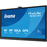 iiyama ProLite TE5513A-B1AG 54.6" 4K Ultra HD Public Display Zwart, Touch, HDMI, DisplayPort, Audio, LAN, WiFi 6, USB-C, Android 14