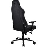 Arozzi Vernazza Soft Fabric - Pure Black gamestoel Zwart