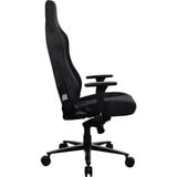 Arozzi Vernazza Soft Fabric - Pure Black gamestoel Zwart