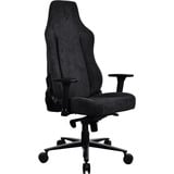 Arozzi Vernazza Soft Fabric - Pure Black gamestoel Zwart