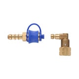 Cadac Quick Release Roterend koppeling ø 8mm, 1/4” LH BSP