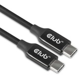 Club 3D Actieve USB-C 3.2 Gen 2 kabel Zwart, 5 meter, 8K 60Hz