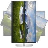 Dell Pro Plus P2723QE 27" 4K Ultra HD monitor Zilver/zwart, 1x DisplayPort, 1x HDMI, 1x USB-C, 4x USB-A, 1x RJ-45