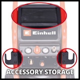EINHELL TE-AC 240/24 Silent Compressor Zwart/rood, 24 liter