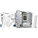 GIGABYTE B860I AORUS PRO ICE socket 1851 moederbord RAID, 2.5Gb-LAN, Wi-Fi 7, BT, Sound, Mini-ITX