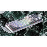 Hator Rockfall 3 TKL Wireless RGB mechanisch gaming toetsenbord Wit, US lay-out (QWERTY), HATOR Aurum Orange, 80% (TKL)	, RGB, PBT keycaps, Hotswap, 2.4 GHz / Bluetooth / USB-C