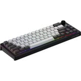 Hator Skyfall Pro Wireless, gaming toetsenbord Zwart, US lay-out, HATOR Aurum Vanilla Silent, 65%, RGB, Double-shot PBT, Hot-swap, 2.4GHz / Bluetooth / USB-C