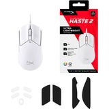 HyperX Pulsefire Haste 2 - Gaming Mouse Wit, 400 - 26.000 Dpi, RGB led