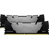 Kingston FURY Renegade 32 GB DDR4-4000 (2x 16 GB) werkgeheugen Zwart, KF440C19RB12K2/32, XMP 2.0