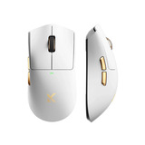 MCHOSE K7 Ultra Lightweight Wireless Gaming Mouse Wit/goud, RGB, USB / 2.4 GHz, 42.000 DPI