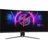 MSI MPG 346CQRF X24 34" Curved UltraWide gaming monitor Zwart, 2x HDMI, DisplayPort, 2x USB-A, USB-B, USB-C, 240 Hz