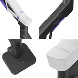 Neomounts DS70-256BL1 Gaming monitorarm 24-57” - gasveer - Topfix - 180°-stop Zwart