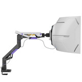 Neomounts DS70-256BL1 Gaming monitorarm 24-57” - gasveer - Topfix - 180°-stop Zwart