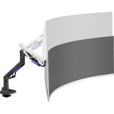 Neomounts DS70-256RD1 ACE gaming monitorarm Paars/zwart, Gasveer, Topfix, 180°-stop