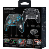 PowerA OPS v3 Pro Wireless Controller for PC and Cloud Gaming with Lumectra Zwart, 2.4 GHz, Bluetooth, USB-C
