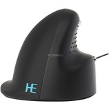 R-Go Tools HE Ergonomic Mouse M Links Zwart/zilver, 3500dpi