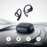 Shokz OpenFit Air open-ear hoofdtelefoon Zwart