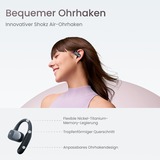 Shokz OpenFit Air open-ear hoofdtelefoon Zwart