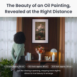 SwitchBot AI Art Frame 31,5" digitale fotolijst Zwart/wit, 2.4GHz Wi-Fi, Bluetooth 4.2